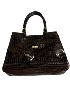 Pierre Cardin（ピエール・カルダン）　クロコ型　ハンドバッグ