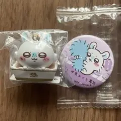 くら寿司×ちいかわ　ビッくらポン景品　モモンガのフィギュア・バッジ　セット②