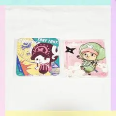 【2点】ONEPIECE アートコースター チョッパー まとめ売り 悪魔の実