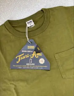 BARNS OUTFITTERS バーンズ クルーネック ポケットＴシャツ　M