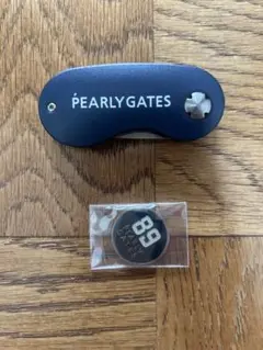 PEARLYGATES パーリーゲイツ　グリーンフォーク　マーカー１個　ネイビー