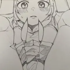 リーリエ　パンツ　ファンアート　ポケモン　手描きイラスト