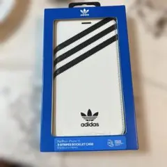 adidas iPhone11 / XR ホワイト　正規品 アディダス　手帳　③