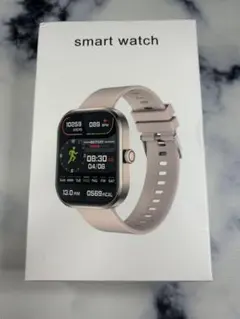 ブラック スマートウォッチ smart watch