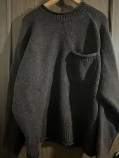 CAMPHORWOOD fair isle line heavy sweater