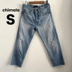 chimala チマラ アンクルカットデニム 25 Sサイズ