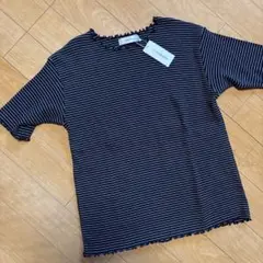 Golden Bear ストライプフリルTシャツ LL