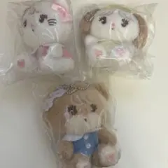 mikko ガチャ　ぬいぐるみマスコット2 3点セット