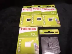 TOSHIBA microSDHC 32GB M203 4枚セット
