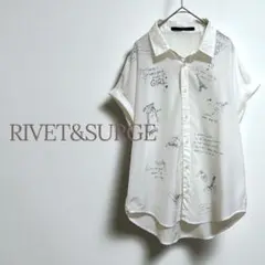 ★リベット&サージ★おしゃれブラウス 遊び心 個性的 かわいい