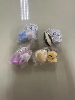 スイングマスコット　ハム太郎　リボンちゃん　こうしくん　ちび丸ちゃん