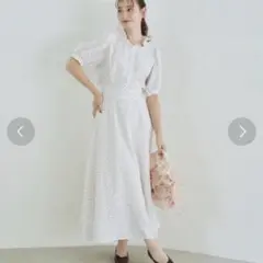 pomiii バックオープンワンピース
