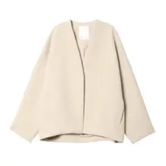 新品タグ付き☆ELENDEEK コクーンノーカラージャケット