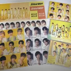 Snow Man/HELLO HELLO 3形態セット