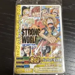 ワンピース ストロングワールド プロモ ルフィ ナミ シキ