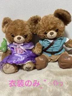 Disney ユニベアシティ　ラプンツェルシリーズ　3体セット　＃C2552 Disney ユニベアシティ ラプンツェルシリーズ 3体セット ＃C2552