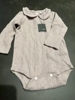 【新品タグ付】coto cotte 薄紫色ロンパース サイズ80