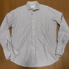 美品_イタリア製①_ポールスミスPaul Smith_ドレスシャツ_メンズM-L