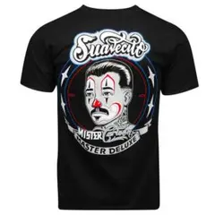 ミスター カートゥーン スアベシート フィルミ クラウン Tシャツ ブラック 黒