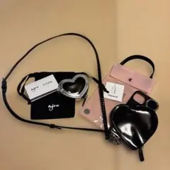 ajew エジュー　iPhone15 / HEART planet pouch