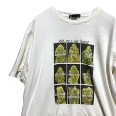 BJOJ ウィード Tシャツ 古着 白 大麻 マリファナ 品目 銘柄 ガンジャ