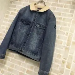 【モードスタイル】DENHAM ハサミ 裏ボア スタイリッシュ デニム界のエース