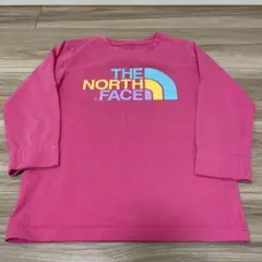 THE NORTH FACE ピンク 長袖Tシャツ130