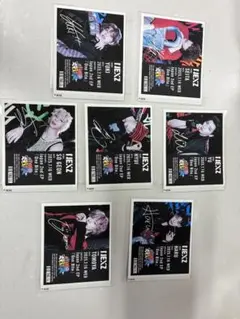 nexz NEXZ サイン入り オリジナルラベル缶 ステッカー　7枚セット