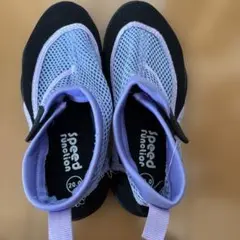 Speed Function キッズシューズ 20.0 紫・黒