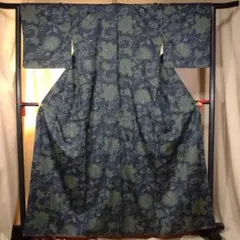 0441-c着物 袷 紬