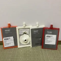 新品　IKEA TOLSBY フォトスタンド 白二つ、赤色、オレンジ