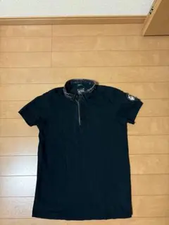 DIESEL ブラック ポロシャツ