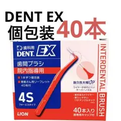 LION DENT.EX 歯間ブラシ 4S 個包装 40本入】 新品・未使用