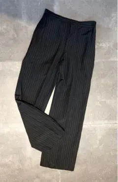 【MARGARET HOWELL】ストライプ ワイドパンツ