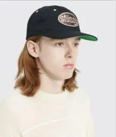 STUSSY PITSTOP LOW PRO CAP BLACK