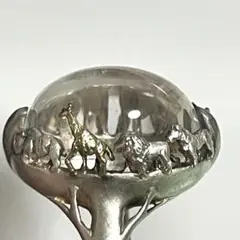 ジィオデシック❤️　お値下げ 現行品　バロッコリング　約15.5号 ジィオデシック❤️ お値下げ 現行品 バロッコリング 約15.5号