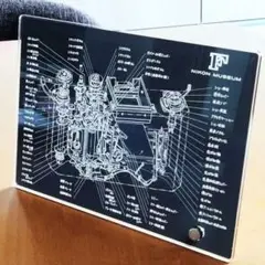 ニコン F 透視図 プレート アクリル ニコンミュージアム限定グッズ