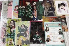 鬼滅の刃　クリアファイル　下敷き　まとめ売り　16点