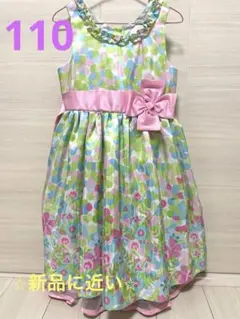 Jona Michelle 花柄ドレス サイズ7 110センチ　⭐︎美品⭐︎