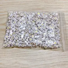 ビーズ 数字 記号 ゴールド 500個 ブレスレット作成 アクセサリー