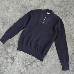 ★a1259 UNIQLO【F】JWANDERSONコラボニット ネイビー