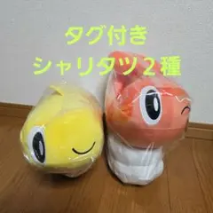 タグ付き　ポケットモンスター　めちゃもふぐっとぬいぐるみ　シャリタツ2種