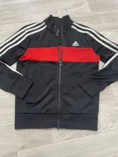 adidas ジャージ 黒/赤