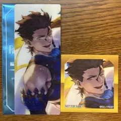 FGO 最終再臨展 編成画面風カード　剣ディル　ディルムッド　ステッカー