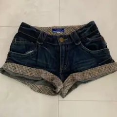 Burberry BLUELABELデニム ショートパンツ　ノバ
