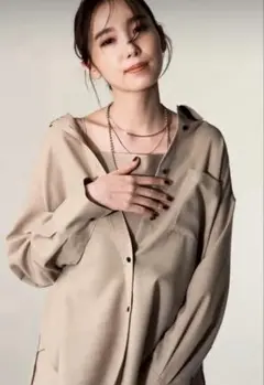 Airy エアリー コンフィーシャツ ワンピース セット