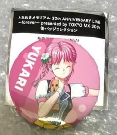 ときめきメモリアル　古式ゆかり　缶バッジ　ときメモ