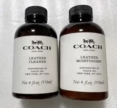 coach レザークリーナー&モイスチャライザー