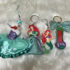 ディズニー　アリエル　キーホルダー　ディズニープリンセス　グッズ