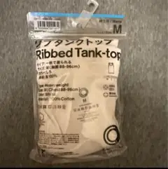 ファミマ リブタンクトップ MENS Mサイズ
